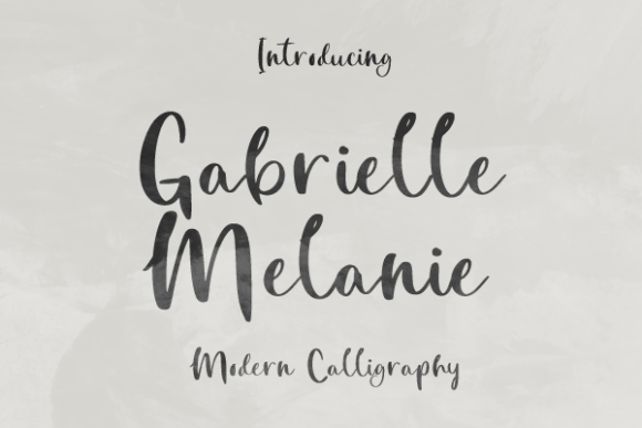 Gabrielle Melanie Poster 1