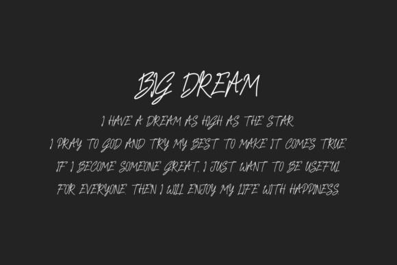 Hand Writen Poster 3