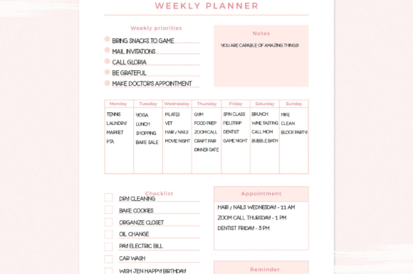 Happy Planner Poster 4