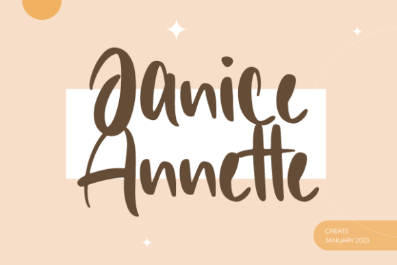 Janice Annette Poster 1