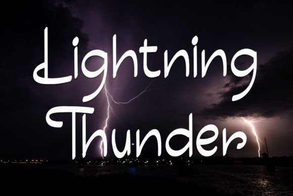 Lightning Thunder Poster 1