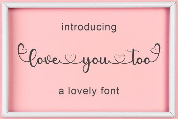 Love You Too Poster 1