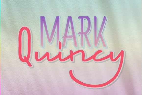 Mark Quincy Poster 1