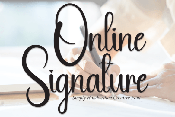 Online Signature Poster 1