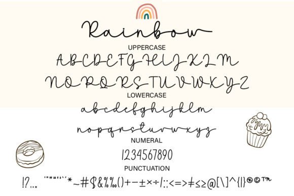 Rainbow Cupcake Duo Poster 8