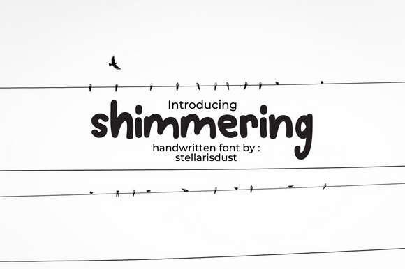 Shimmering Poster 1