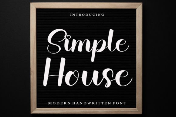 Simple House Poster 1