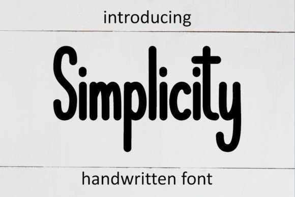 Simplicity Poster 1