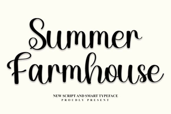 Summer Farmhouse Poster 1