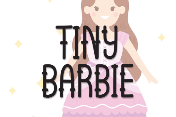 Tiny Barbie Poster 1