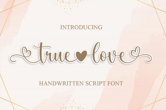 True Love Font Poster 1