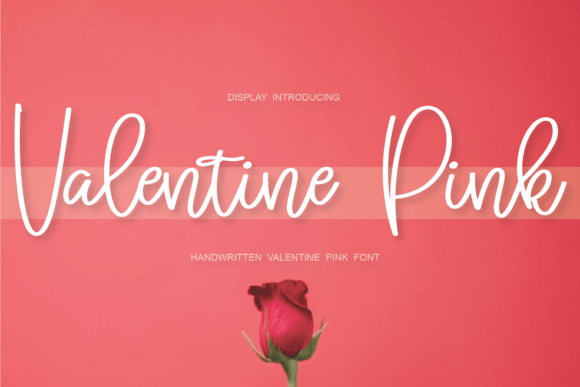Valentine Pink Poster 1