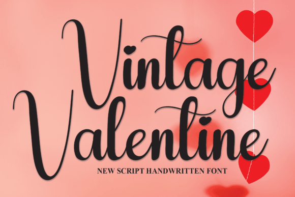 Vintage Valentine Poster 1