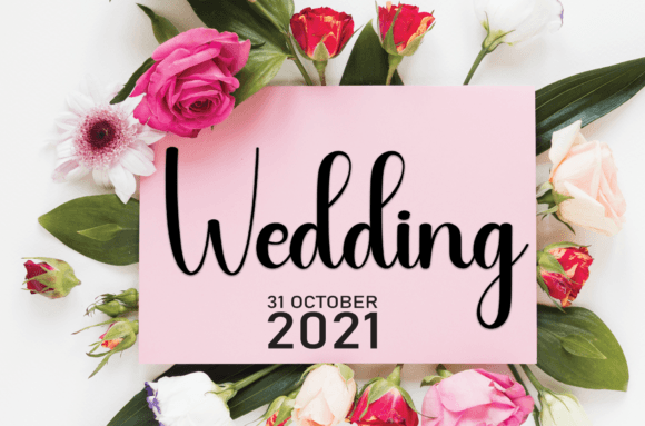 Wedding Valentine Poster 2