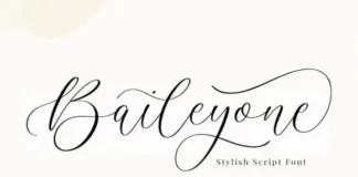 Baileyone Font