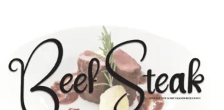 Beef Steak Font