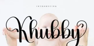 Khubby Font