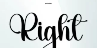 Right Font