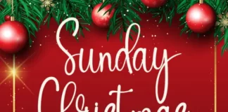 Sunday Christmas Font