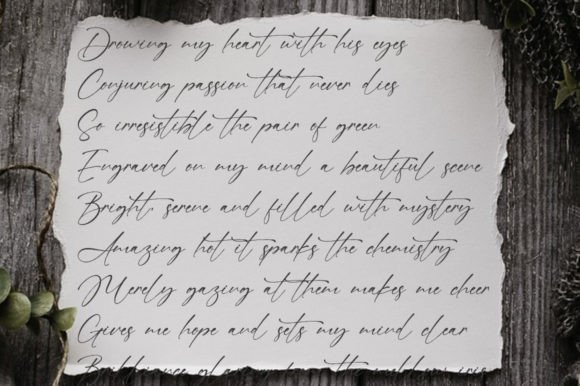 Abelia Malkova Font Poster 3