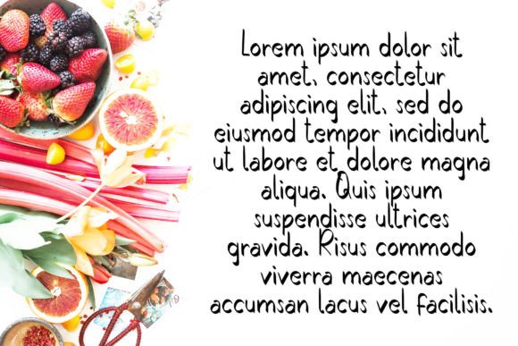 About Font Poster 4
