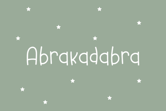 Abrakadabra Font Poster 1