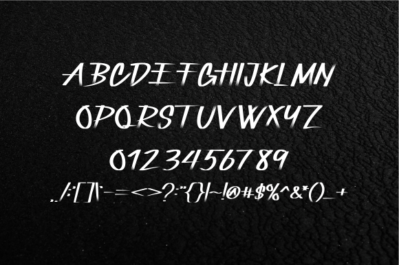 Achima Font Poster 4