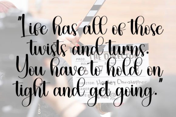 Action Font Poster 5