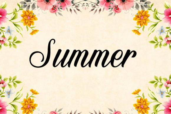 Adelia Font Poster 3