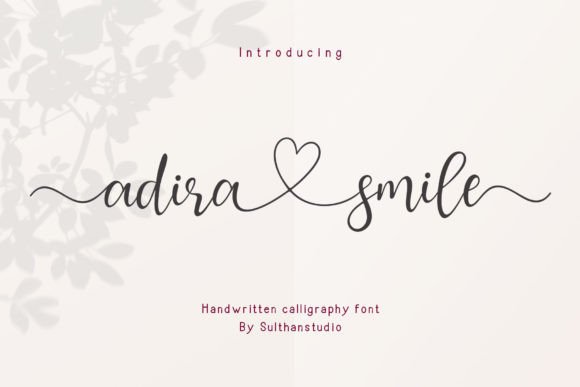 Adira Smile Font