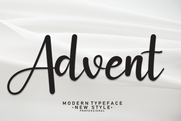 Advent Font Poster 1