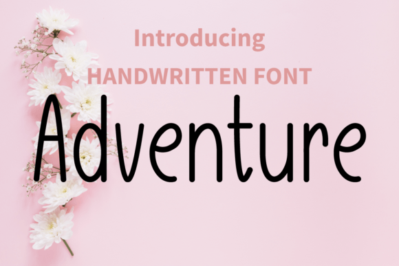 Adventure Font Poster 1