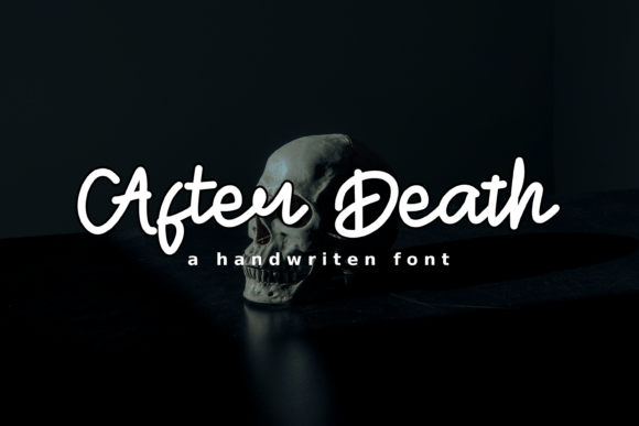 After Death Font Poster 1