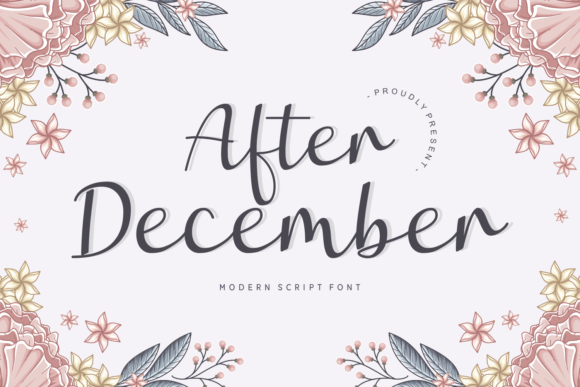 After December Font Poster 1