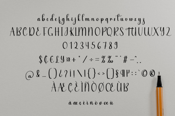 Afternoon Font Poster 6