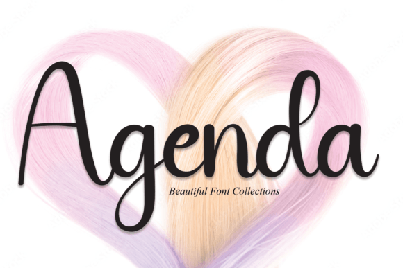 Agenda Font Poster 1