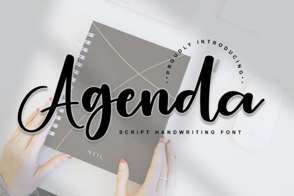 Agenda Font Poster 1