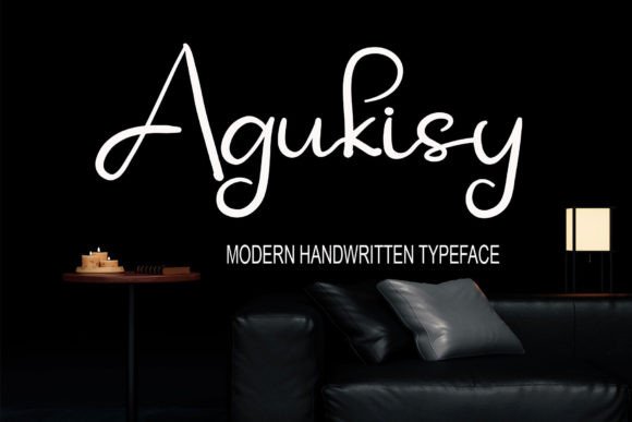 Agukisy Font Poster 1