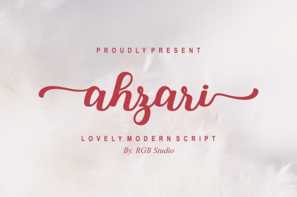 Ahzari Font