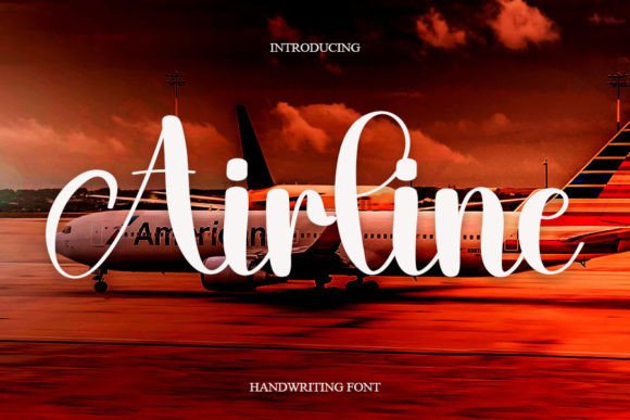 Airline Font Poster 1