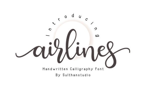 Airlines Font
