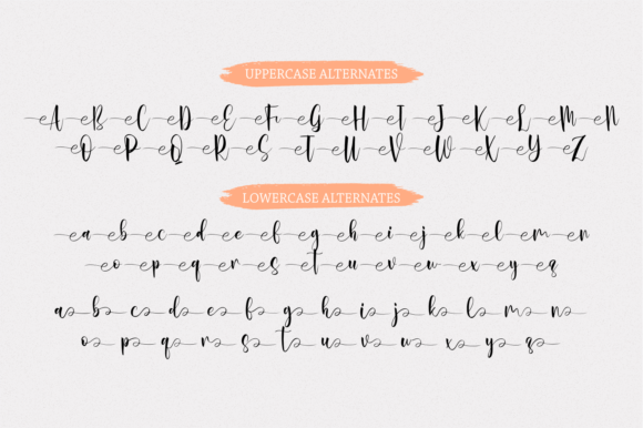 Alastyca Font Poster 8