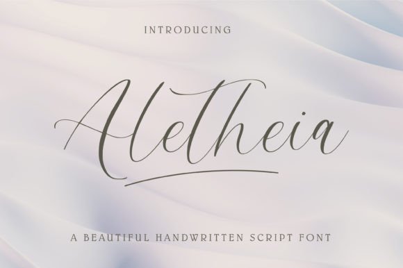 Aletheia Font Poster 1