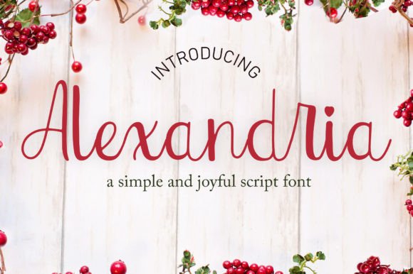 Alexandria Font