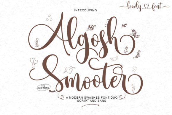 Algosh Smooter Font Poster 1