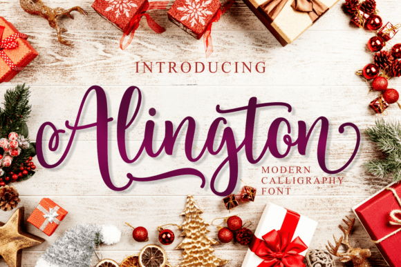 Alington Font Poster 12