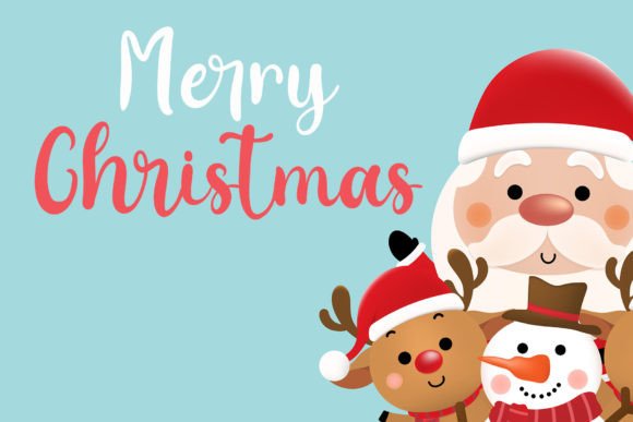 Alitha Christmas Font Poster 2
