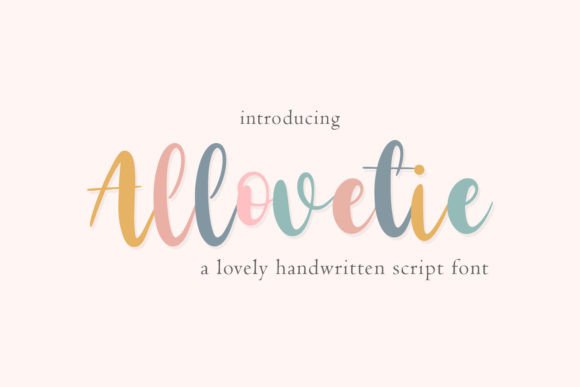 Allovetie Font