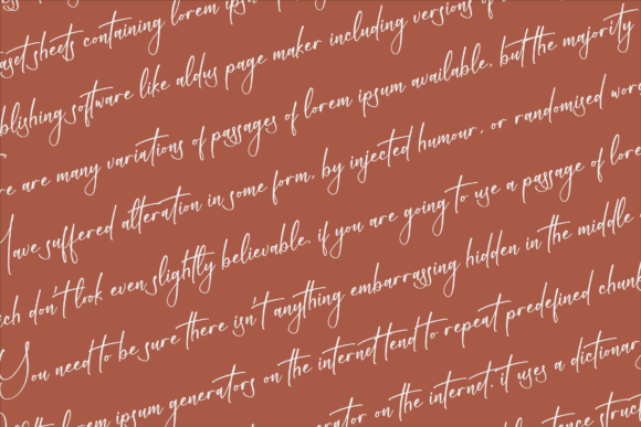 Alnathasia Font Poster 8