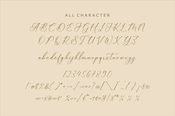 Alnetsia Montenela Font Poster 13